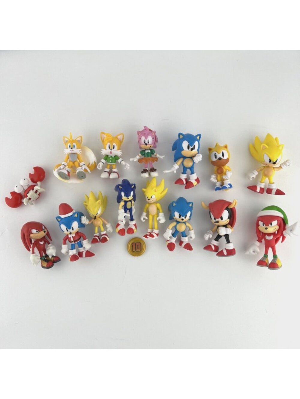 Jakks Pacific Sonic The Hedgehog 2.5" Figures Lot of 15 Tails Knuckles Amy Crab